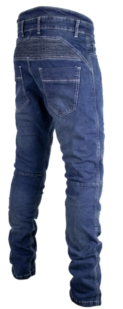 Biker jeans with protectors Aramid fabric MDM836
