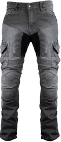 Motorbike Jeans Trousers With Protectors Cargo Trousers Grey MDM841