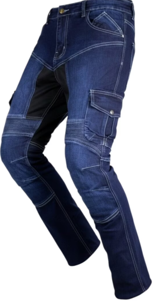 Motorbike jeans trousers with protectors Cargo trousers MDM833