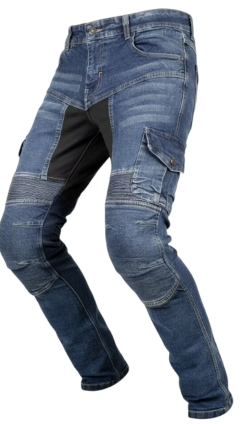 Motorbike Jeans Trousers With Protectors Cargo Trousers MDM844