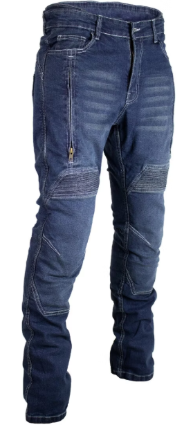 Biker jeans with protectors Aramid fabric MDM836