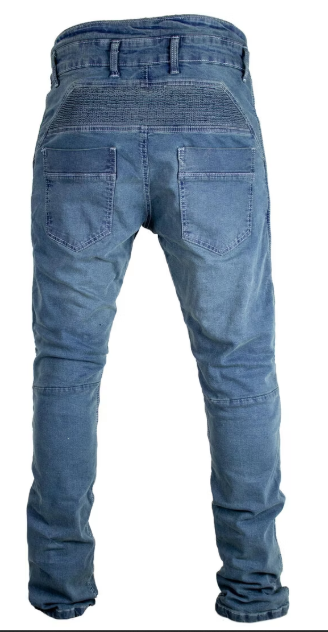 Men's motorbike jeans with aramid and ventilation zips MDM835